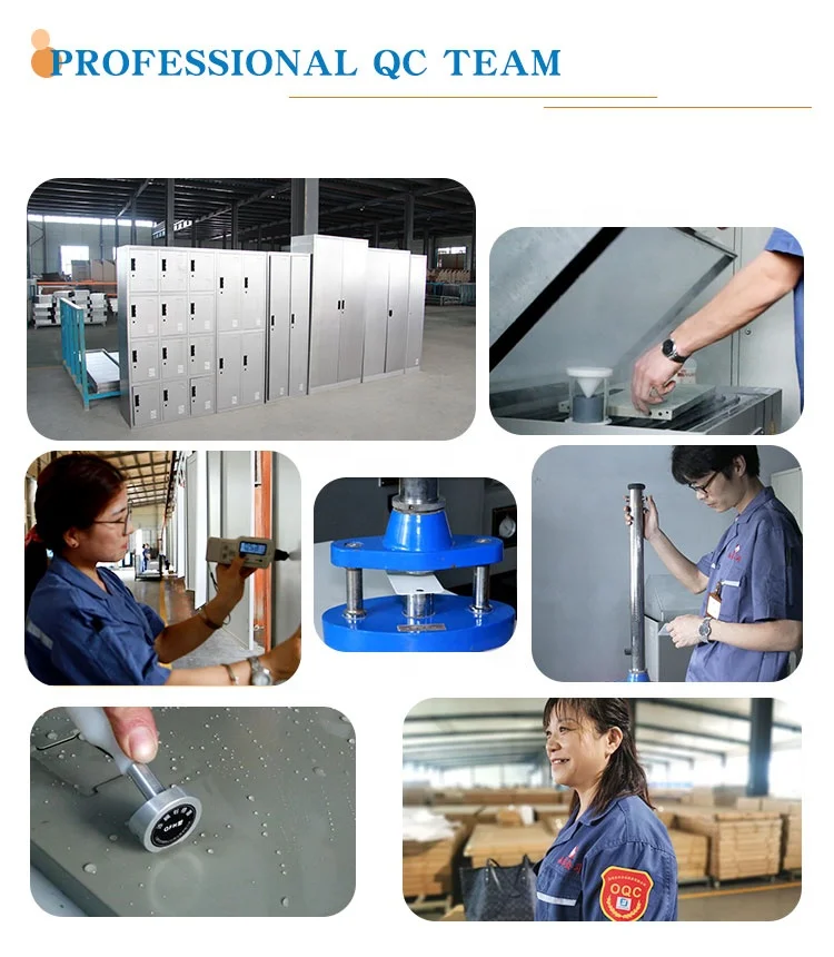 Knock Down Bunk Bed Dormitory Steel Bed for Two Person