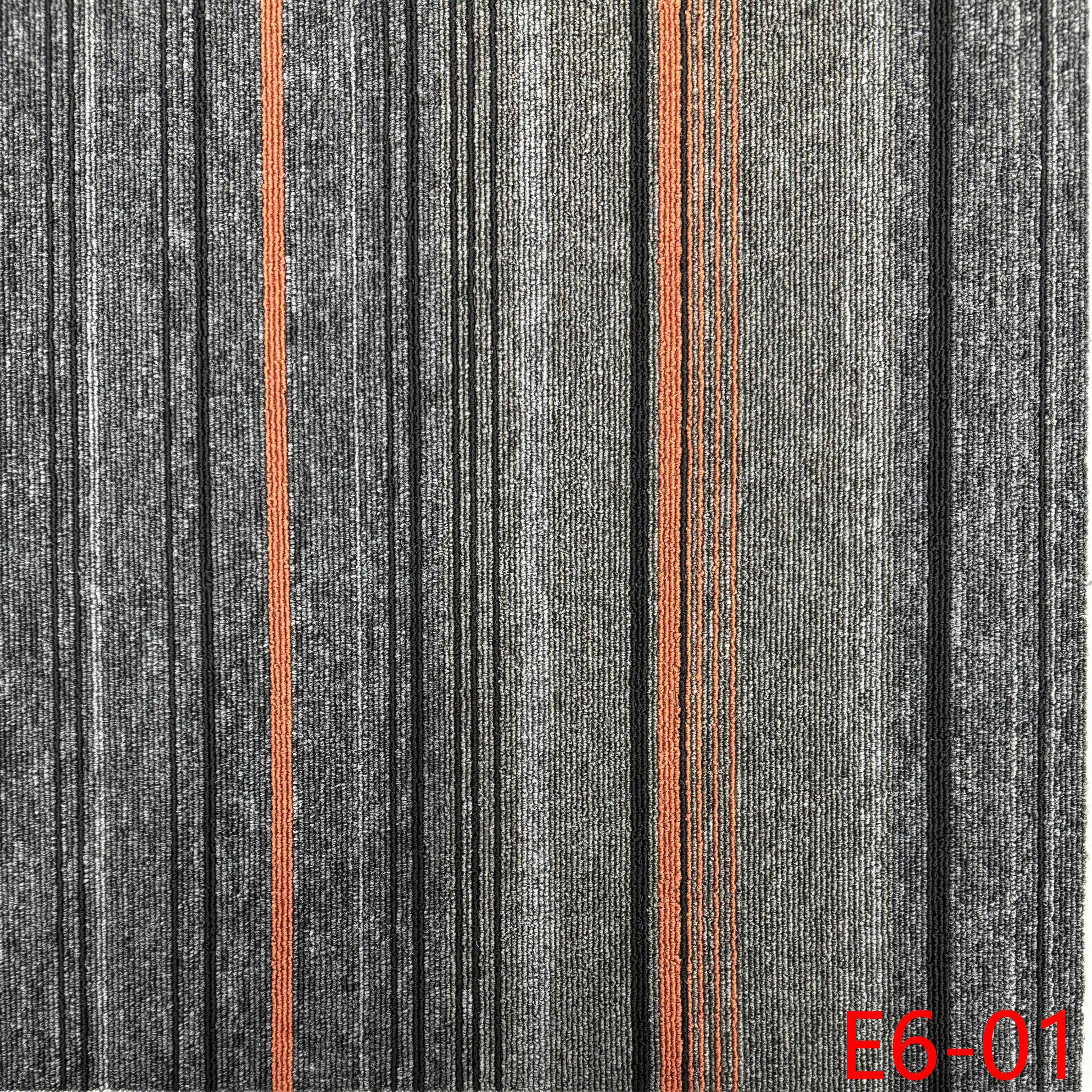 Высококачественная Роскошная 100% Pp ковровая плитка офисная Oem Коммерческая 50x50 см квадратная фабрика