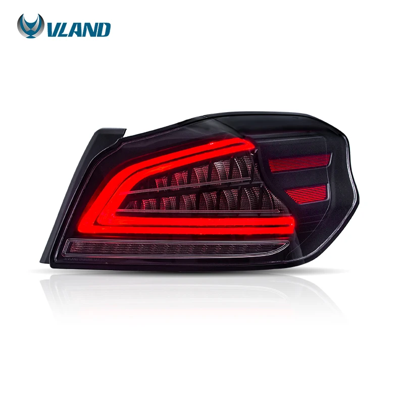 VLAND Manufacturer Full LED Taillights XV Rear Lamp Assembly 2013-UP STI VA Car Sequential Tail Light For Subaru Impreza WRX