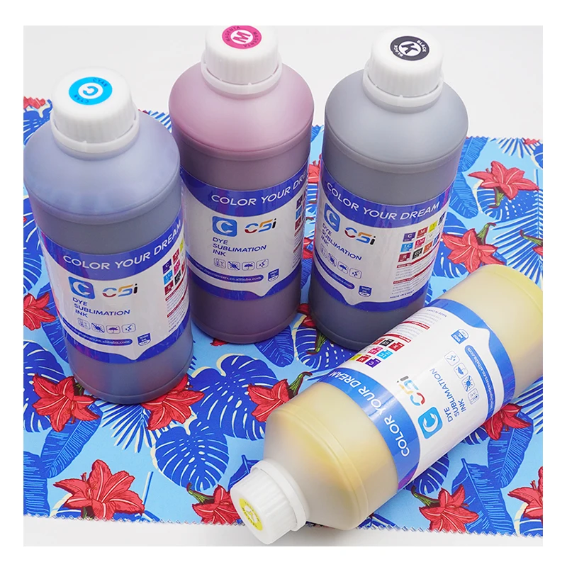 Wholesale High Concentration Heat Transfer Printing Dye Sublimation printing Ink For I3200 Printhead Sublimation Printer