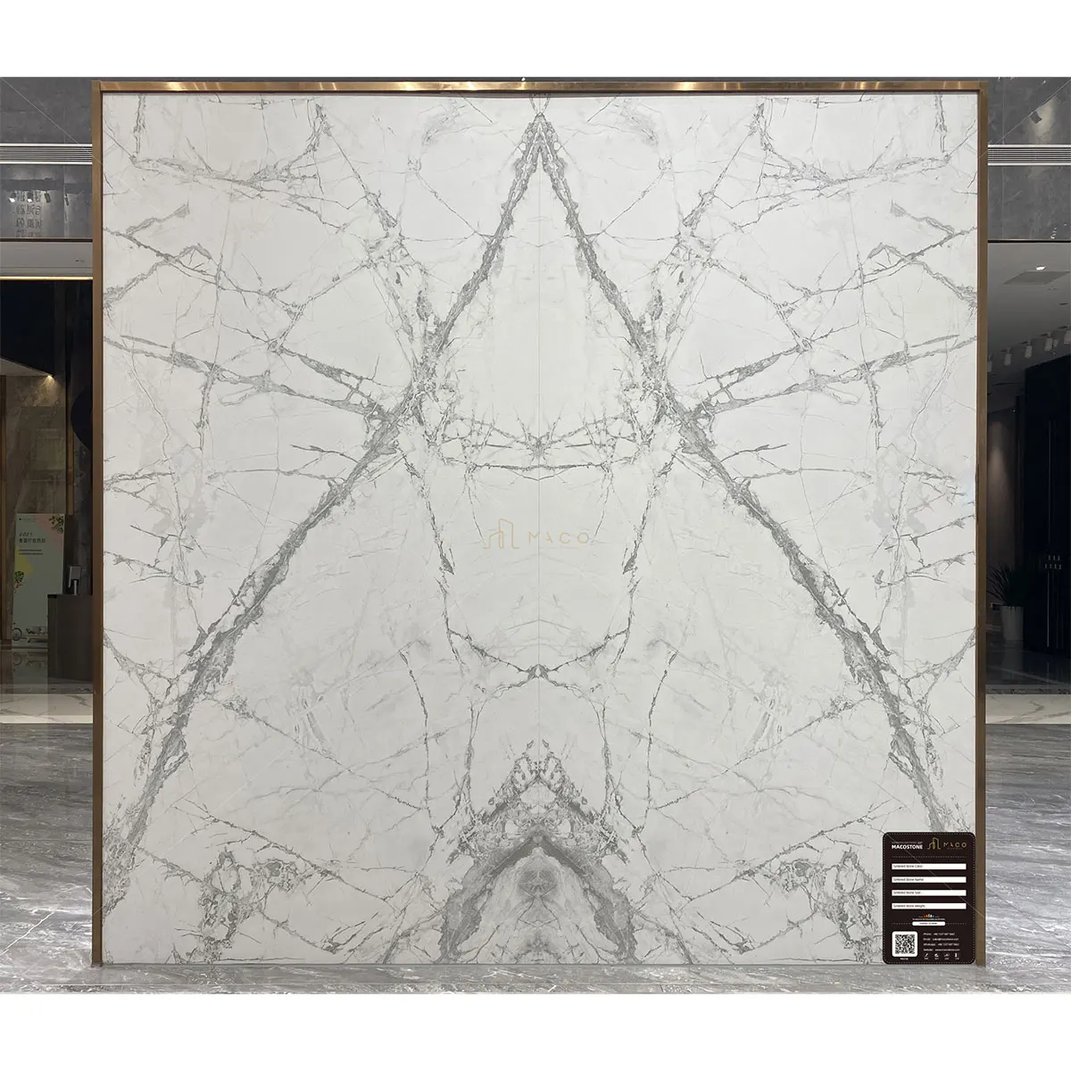 polished slab glazed marble look porcelain slab marble glossy slab sintered stone tile for wall and floor