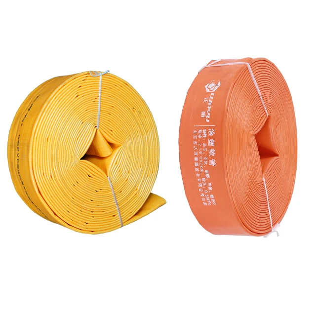 Customized Free Samples PVC Lay Flat Hose Inflatable Tent PVC Tube,hose For Water supply,water discharge
