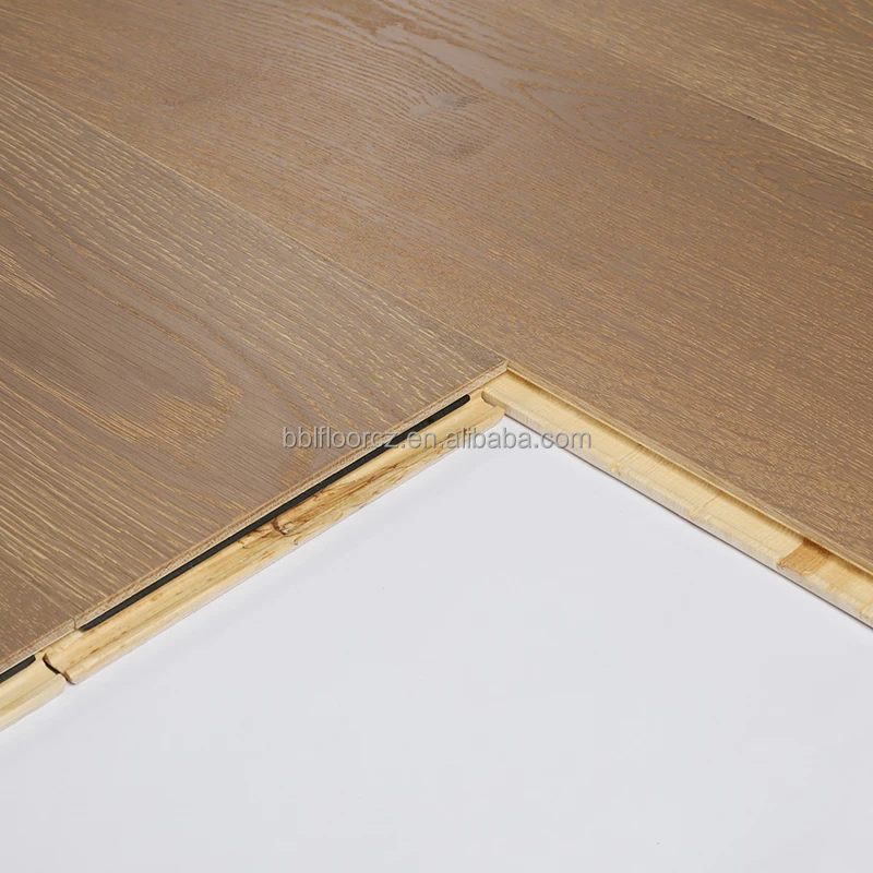 BBL low cost 3 layer AB grade engineered oak hardwood solid wood flooring