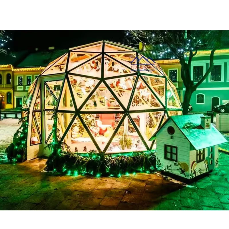 High quality surveying glamping party Wedding bar restaurant Transparent Tent Pvc Heavy Duty Tent Glass dome house tent