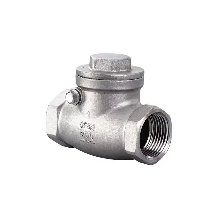 XinHong DN15 Stainless Steels Swing Type Check Valve 304 Control Valve
