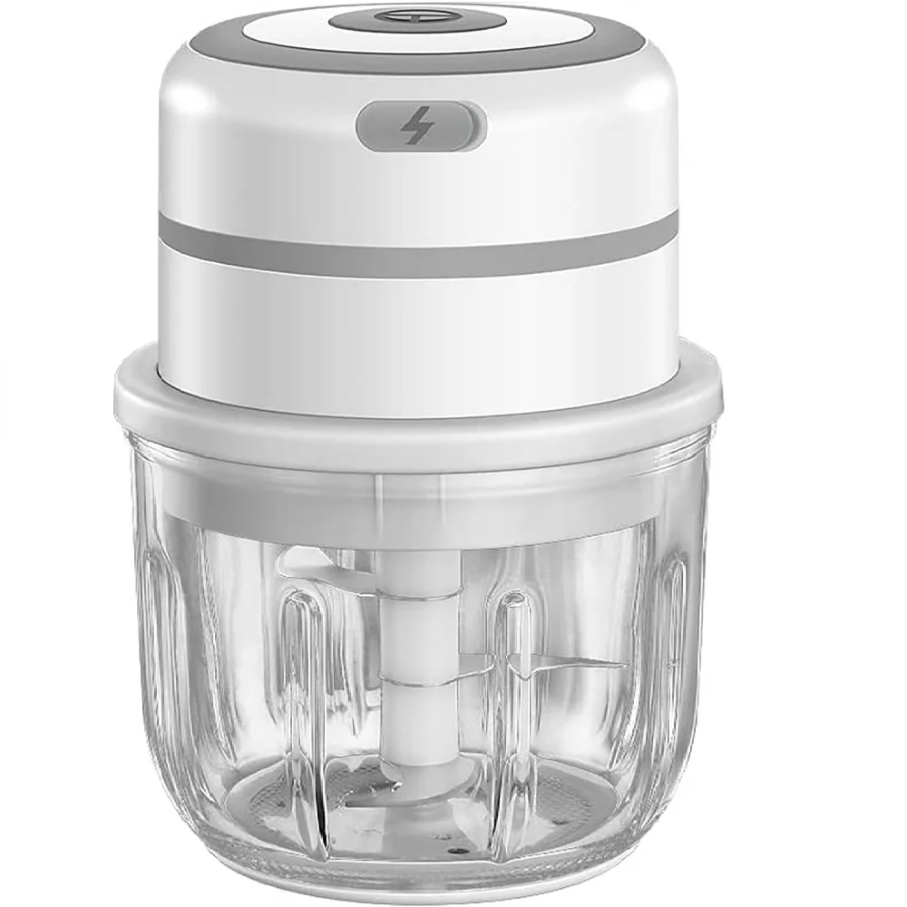 NEW ORIGINAL Mini 110 Portable Food Processor Electric Garlic Masher Chopper Grinder For 2021