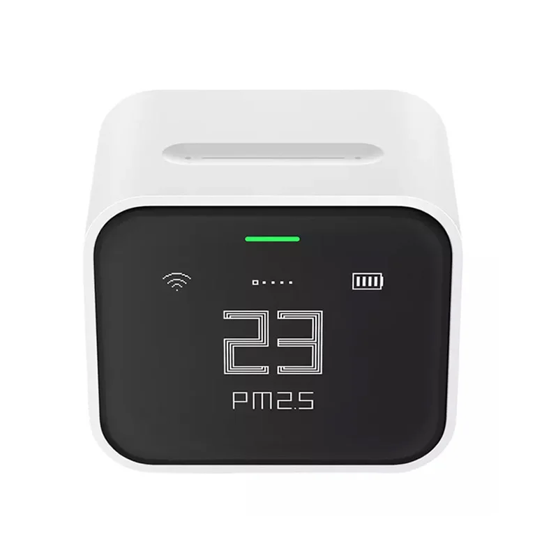 Детектор воздуха Xiaomi Youpin Qingping Lite Pm2.5 управление через приложение Mi Home работает с приложением Apple