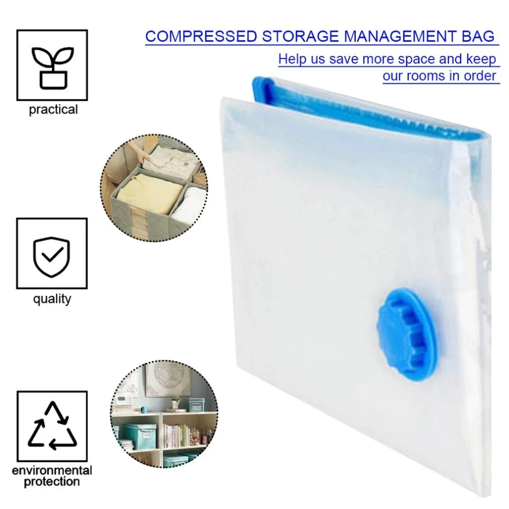 Customized clear plastic bag for clothing