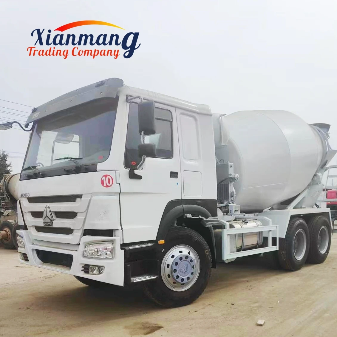 Бетономешалка Sinotruck Howo 6x4 10 колёс A7 371 420 л.с.