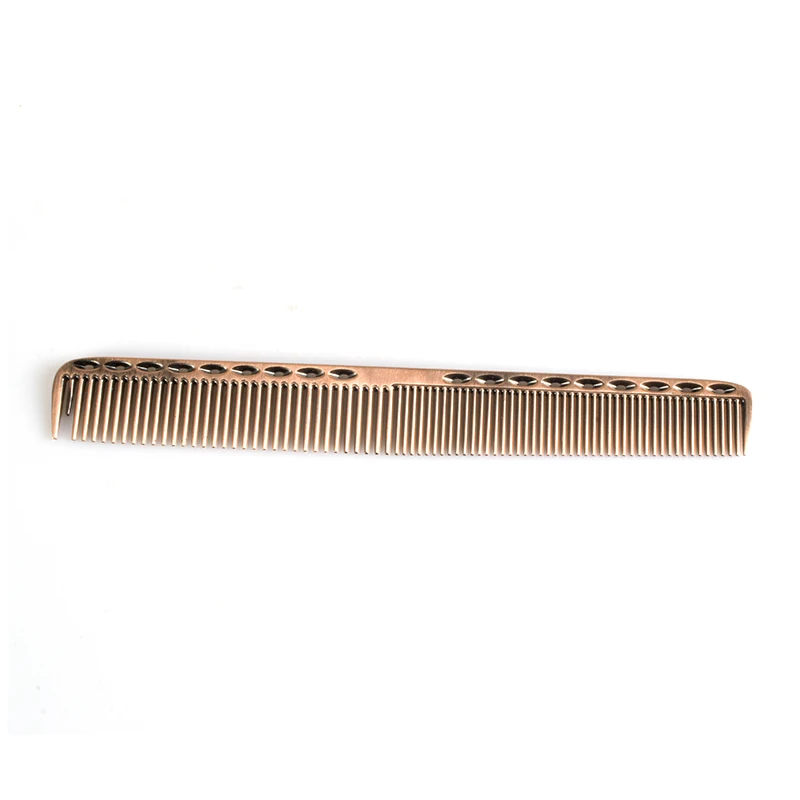 ONLY 1 PC Aluminum comb professional hairdressing comb hairdressing brush hairdressing tools salon comb