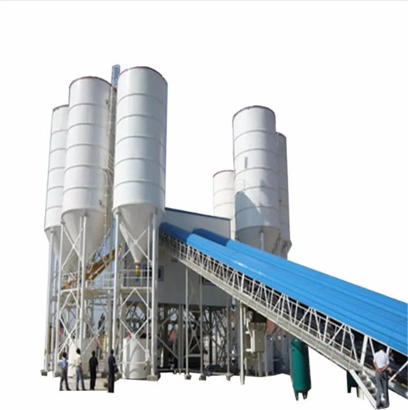 Automatic control mobile concrete batching plant HZS75 Mandatory double-shaft mixing host JS1500  Hot