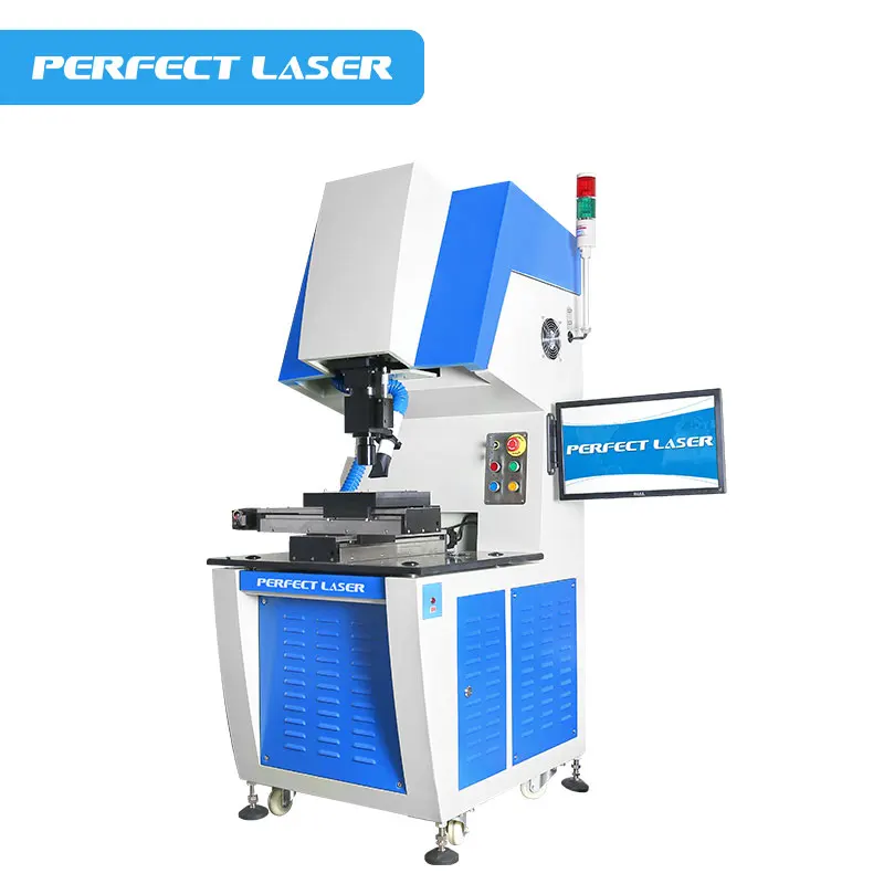 Solar Cell Fiber Laser Cutting Silicon Wafer Laser Scribing Machine 20W Raycus (1600295978165)