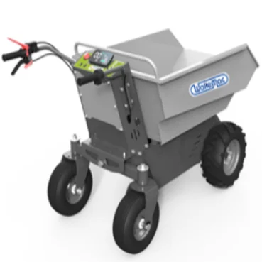 electric wheel barrow Engineering construction tracked dump truck Rubber Track Barrow walk behind mini track dumper