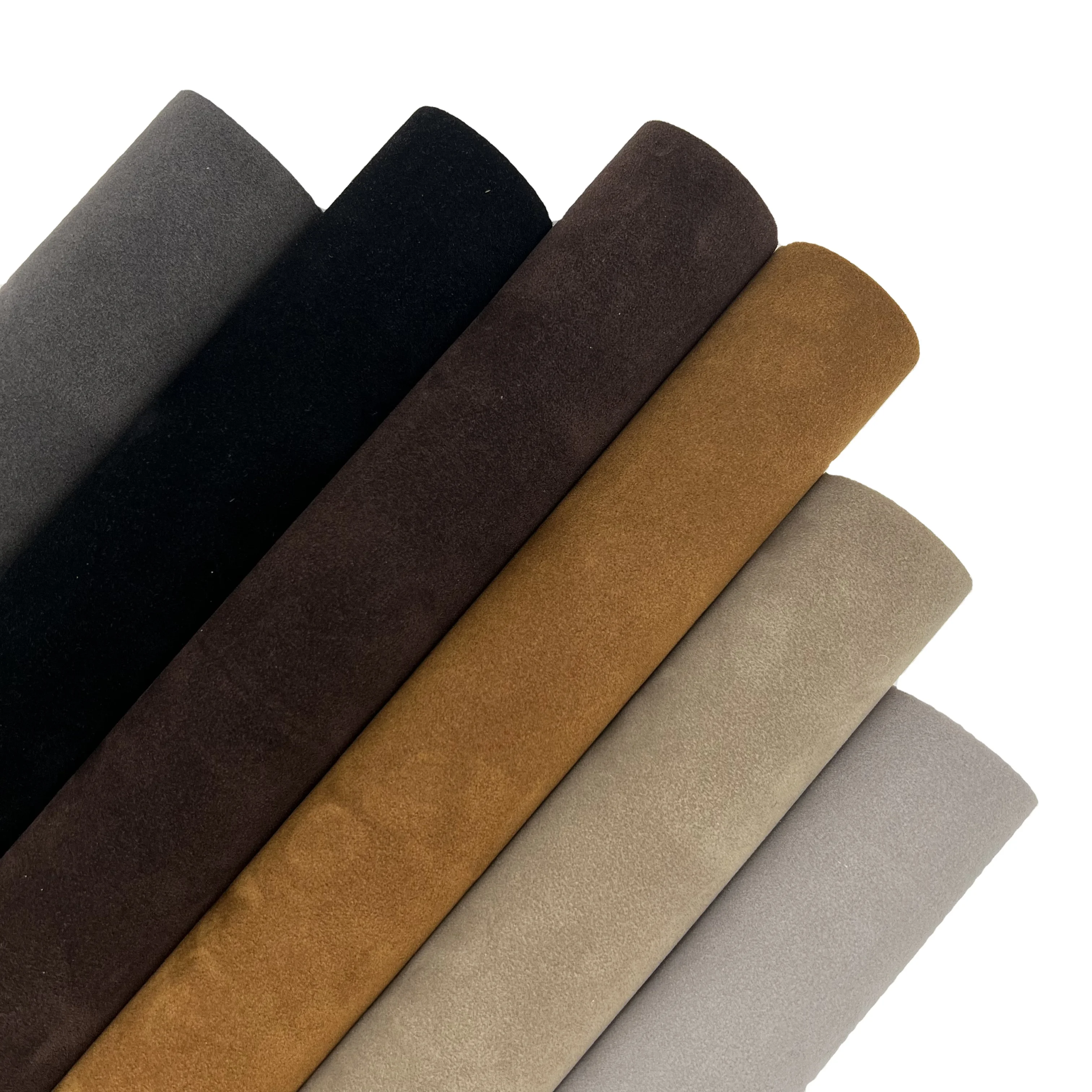 Замшевая Флокированная кожа 1 2 мм для обуви и текстиля кожаных изделий