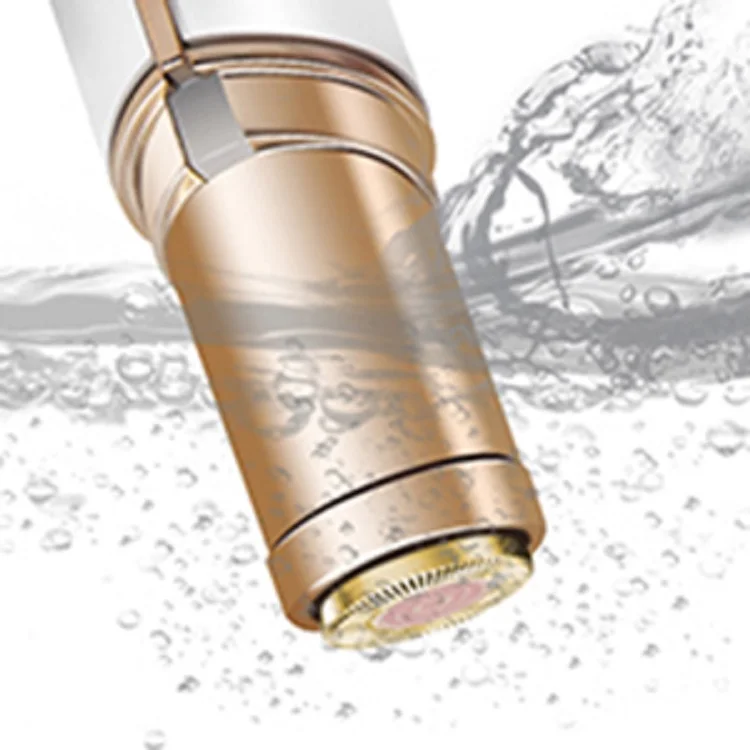 
Rotating type lipstick shape whole body fine hair trimmer usb electric eyebrow hair remover Lady Shaver 