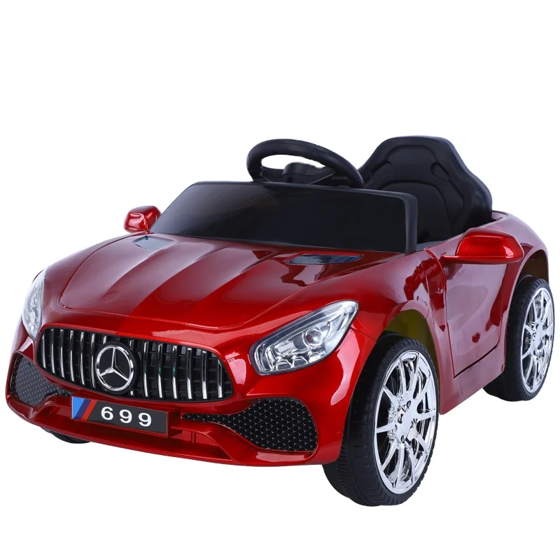 2024 High Quality Unisex Electric Ride-on Car Toy for Children for 1-6 Year Olds Four-Wheel Car with Stroller Feature