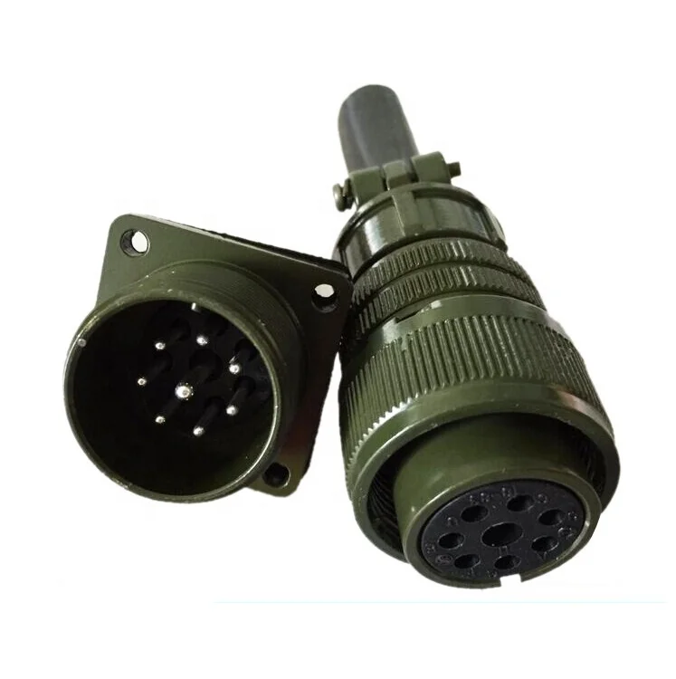 Высокий стандарт точные разъемы для amphenol 8 pin Мужской Женский 5015 военный разъем