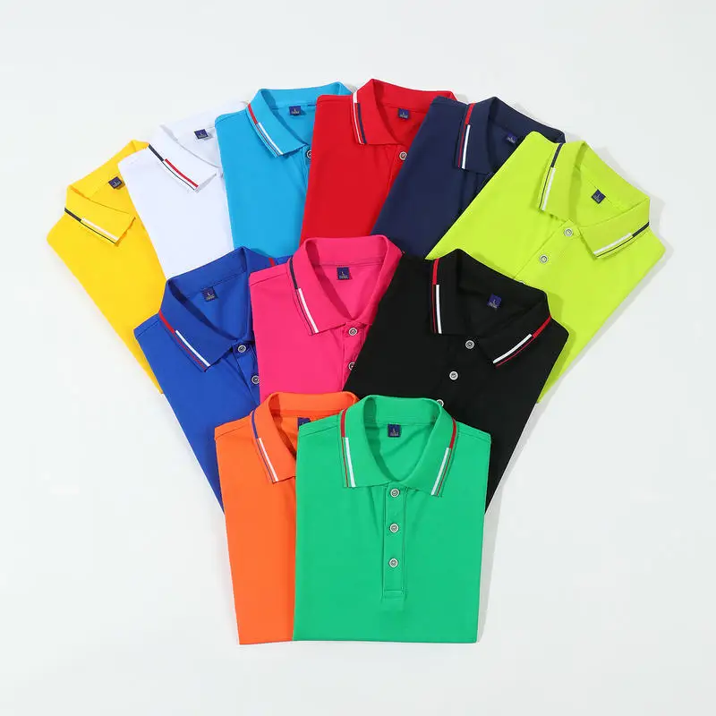 Wholesale 100 cotton men polo shirts custom