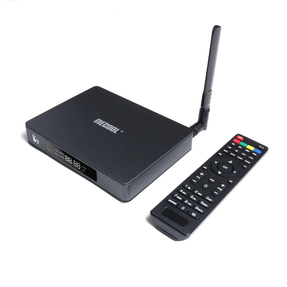  Videostrong OEM K7 4G 64G DVB-S2/T2/C Amlogic S905X2 гибридная ТВ-приставка Android с поддержкой CCCAM спутниковый