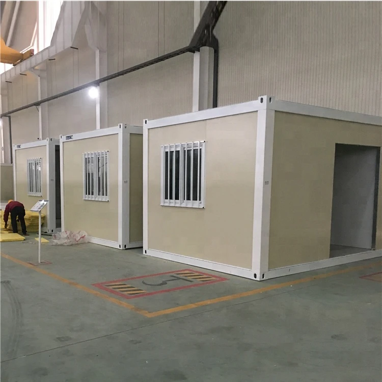 European High Quality Different Sizes Fireproof Container House With Windows
