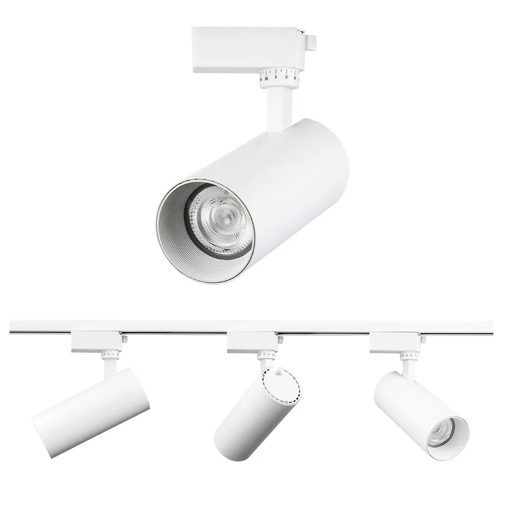 Modern Surface Mounted Spotlights Adjustable 10W COB TrackLight/Track Light/led Track Lighting