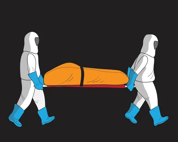 6-Handles Non-woven Fabric Dead Cadaver Body Bag For Funeral Mortuary Waterproof Disposable PVC Plastic Corpse Bags