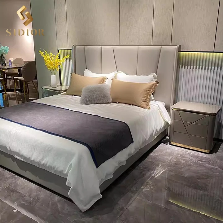 Hot Selling Cheap Custom Modern Casual Bedroom Furniture Soft Bed