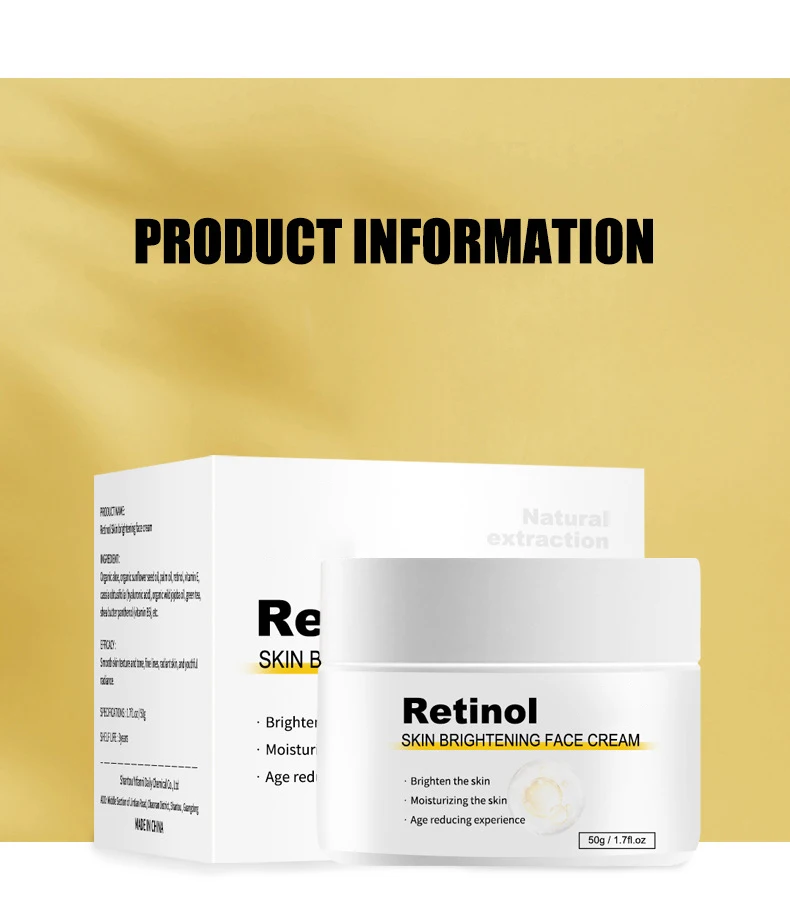 Vibrant Charm Retinol Cream Anti Aging Moisturizer Skin Retinol Cream Low MOQ Retinol Cream