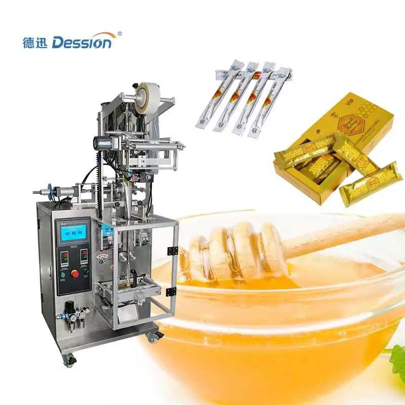 In Stock Automatic Honey Filling Packing Machine Honey Stick Honey Sachet Packaging Machine