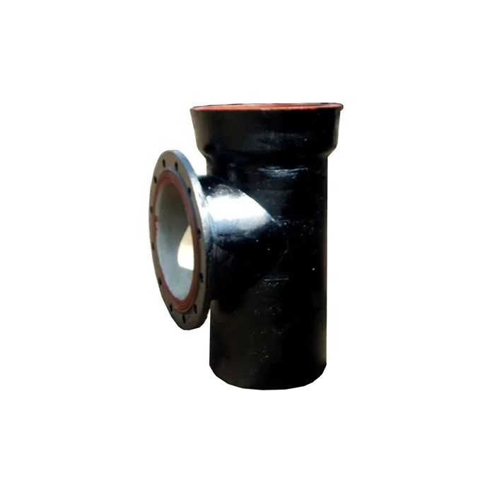 ISO2531 EN545,EN598,BS4772 Ductile Cast Iron Socket-Spigot Tee with Flange Branch
