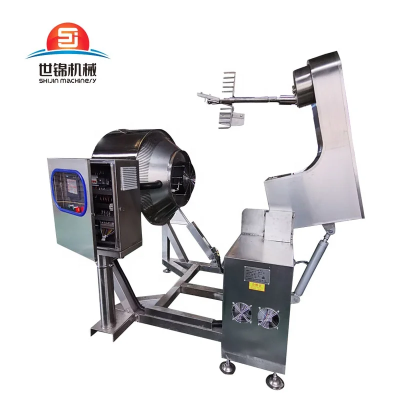 Commercial food automatic electric cooking pot mixer machine