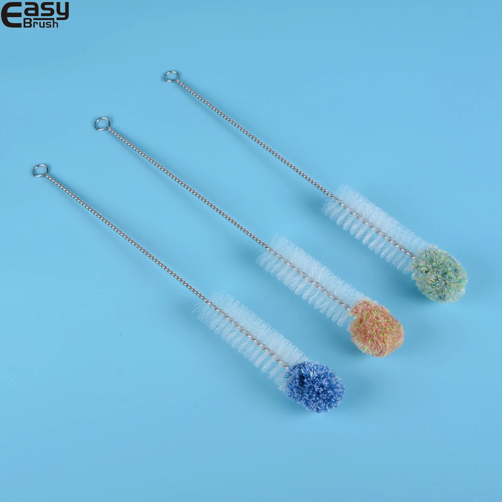 New Arrival Nylon Cleaning Brush Set Test Tube Bottle Straw Washing Cleaner Bristle Kit Glass Lab Tubes Instruments Tubing Brush