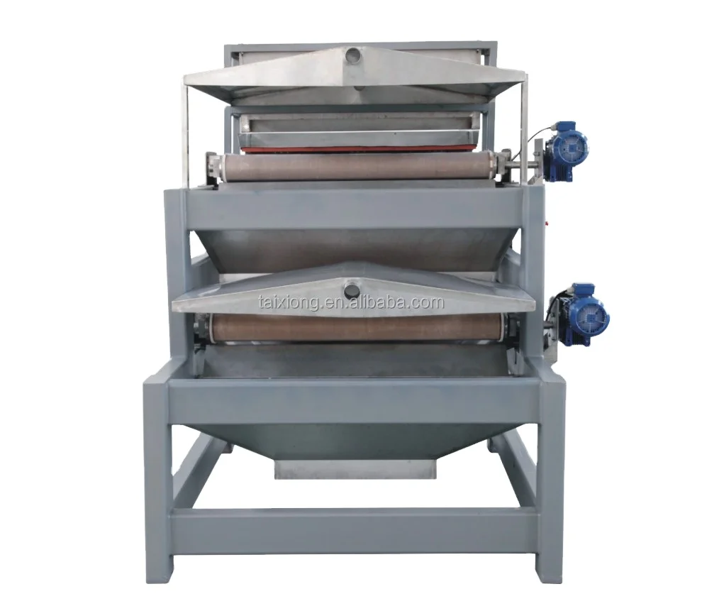 Closed Permanent Roller Magnetic Separator For Plastic Particles