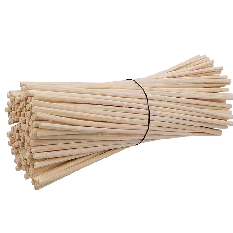 Factory Direct Sale Multi Sizes Diffuser Reed Stick Eco-friendly 3.5mm Rattan Reed Sticks Aromatherapy Wood Bamboo Reed Stick