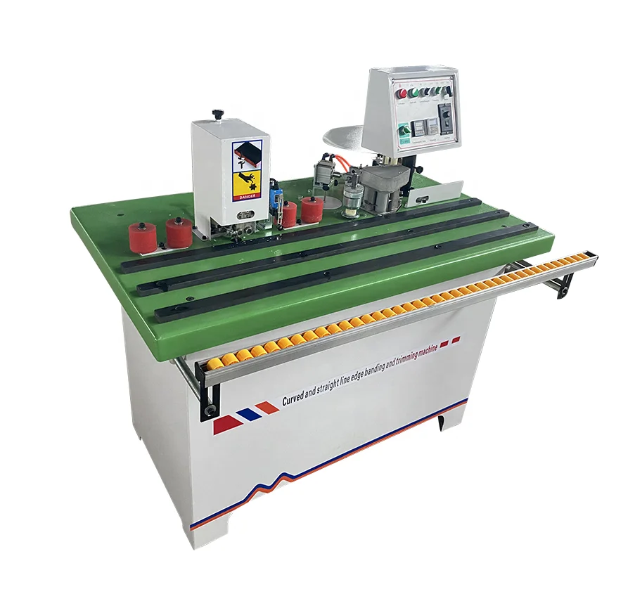 Portable Wood Plate Edge Banding Machine Wood PVC Flat Edge Banding Machine