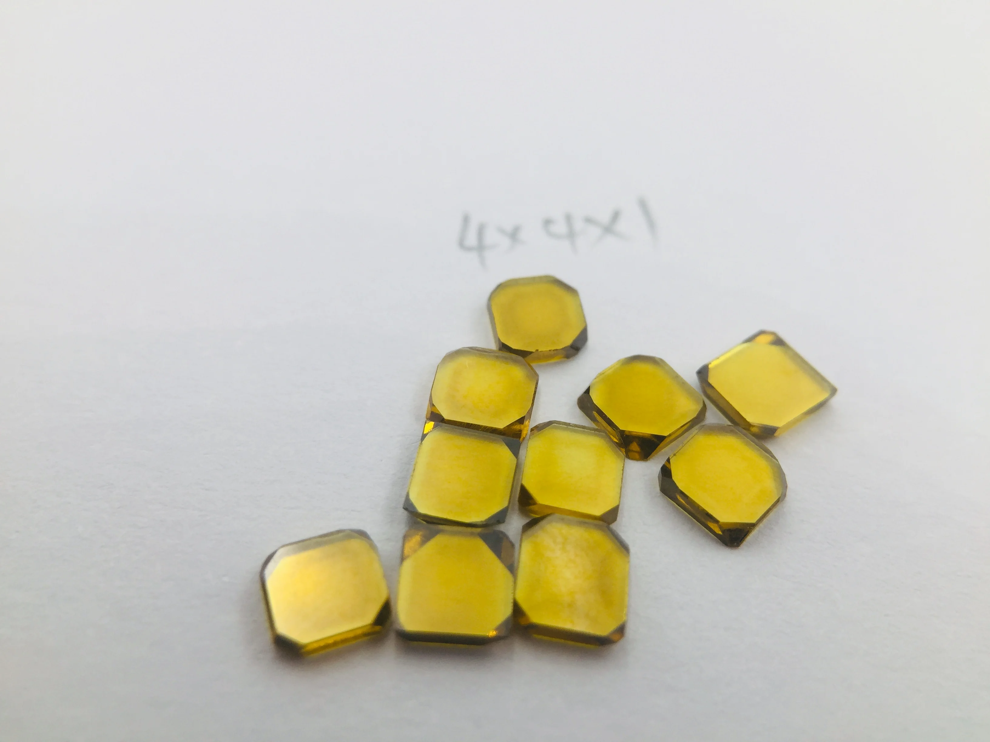 MCD diamond Rough HPHT Lab Created Synthetic Diamond Plate for Diamond Tools or CVD Seed