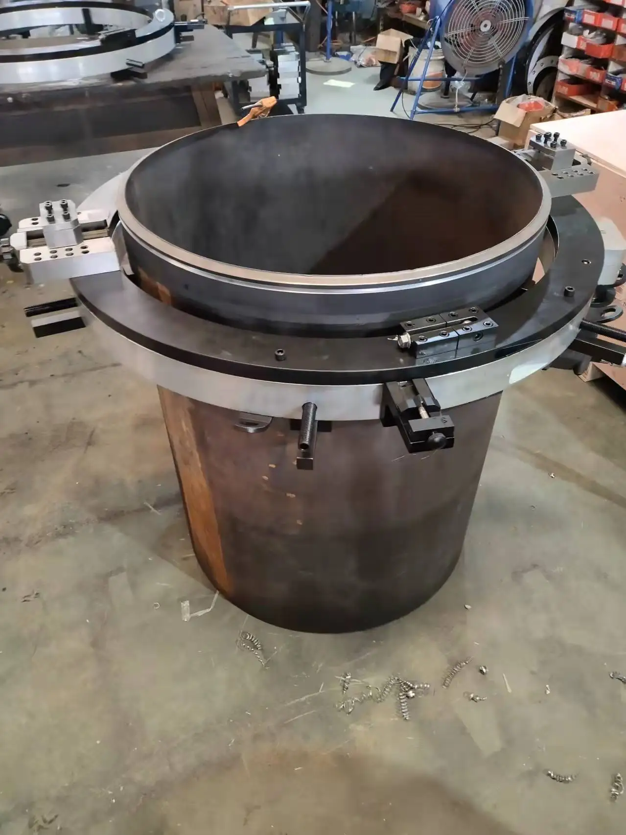 External tube chamfering machinepipe shaving and orbital welding Machine OCE-325