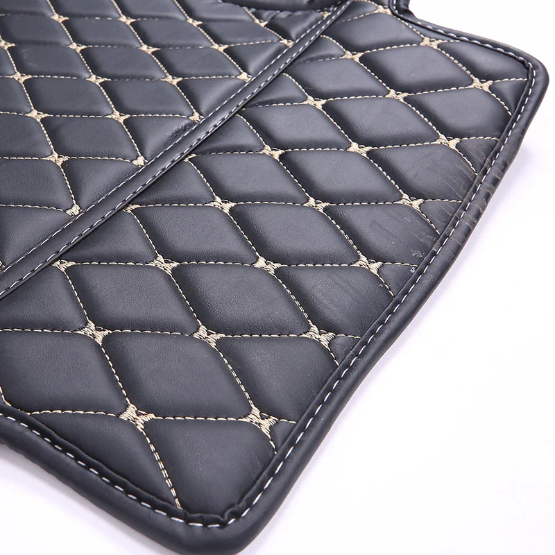 Hot Sale 3d 5d Auto Leather Easy Clean Fussmatte Waterproof Floor Covering Carpet Car Mat Trunk Boot Liner for
