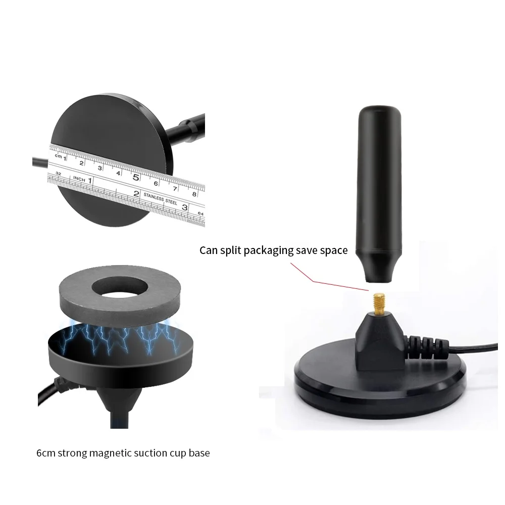 Cheap Wholesale High Gain Uhf Vhf Indoor Outdoor Tv Antenna,360 Degree Active Dvb-t Hdtv Digital Tv Antenna For Tv