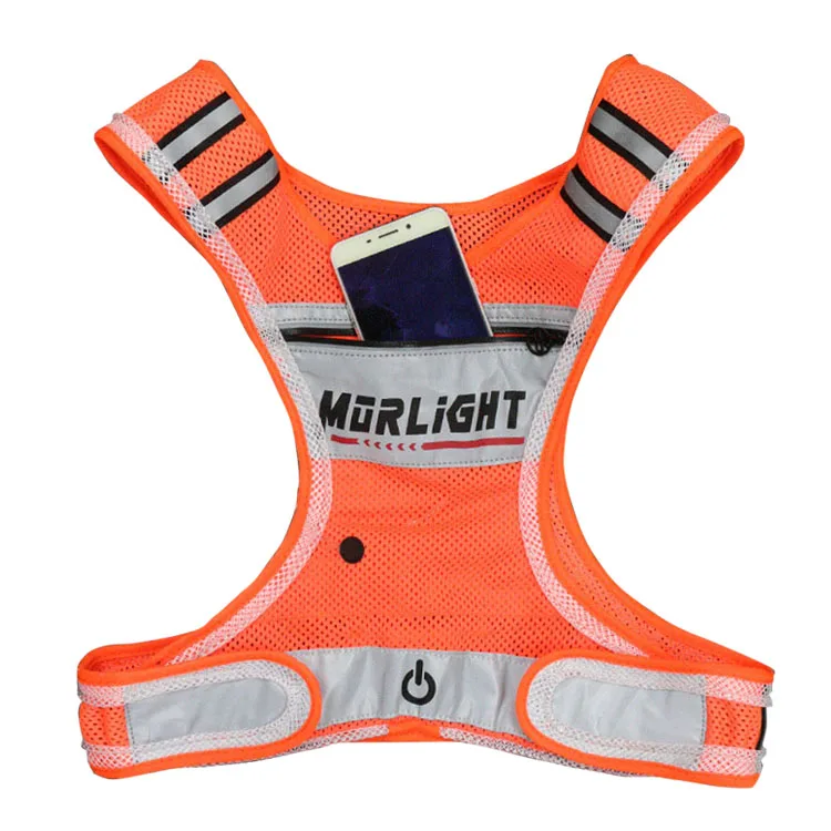 Led Safety Running Lights For Runners Hi Vis S Life Jackets Adults Hoodie High Visibility Vest