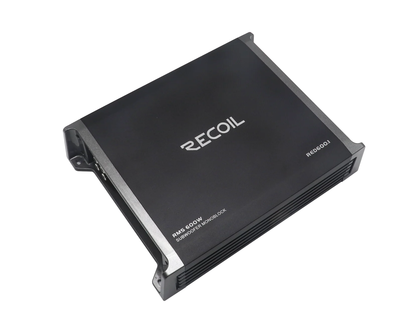 4-way protection circuitry 660 Watts RMS Class D mono-block subwoofer amplifier