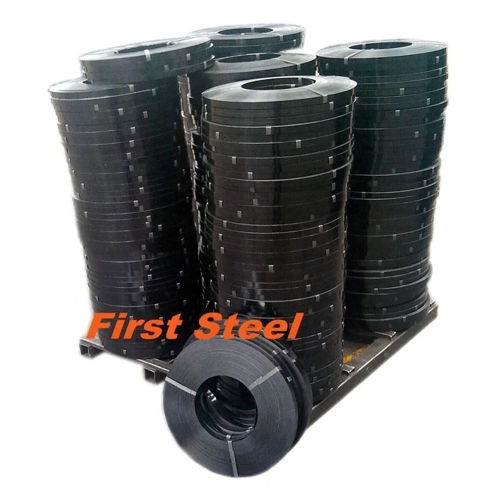 hoop iron 16mm 12.7mm 19mm 32mm width carbon blue steel packing strip strap 19x0.5mm