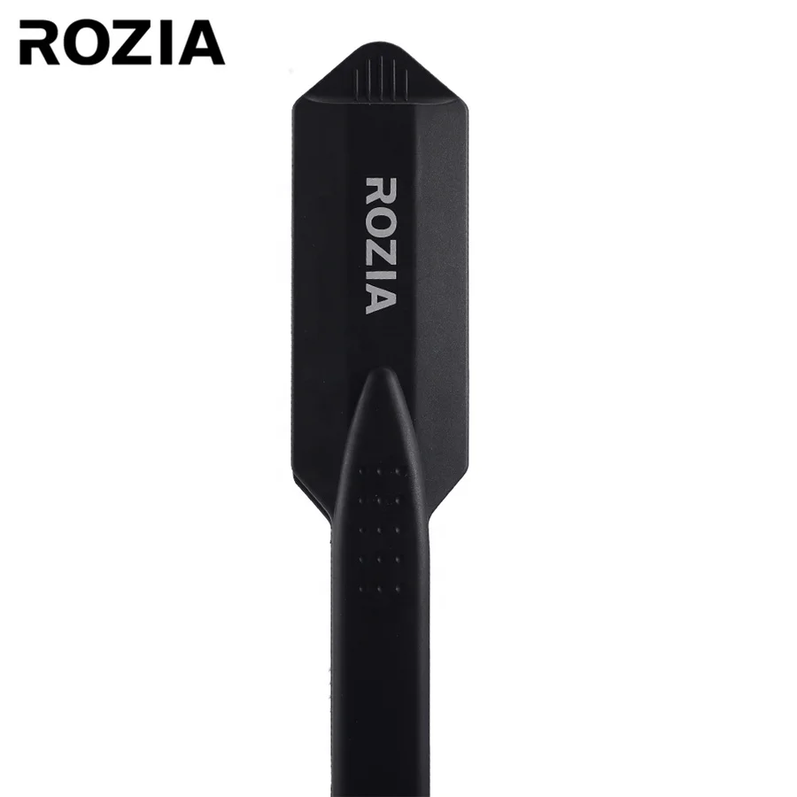 Rozia Профессиональный спальня бытовые керамические инфракрасные борода для волос Выпрямитель светодиодный дисплей 2 в 1 пластина с