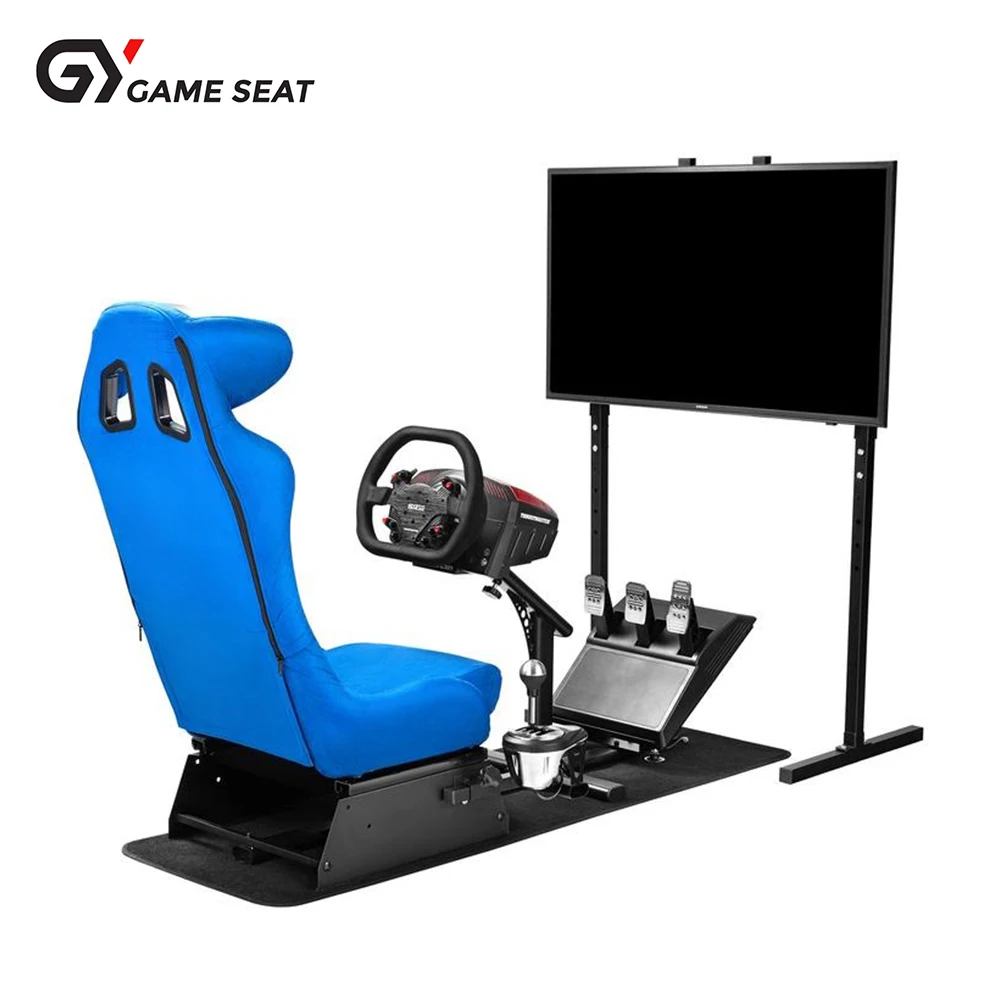 GY043 Racing Simulator Driving Simulator Cockpit Chair Racing Seat For Logitech G25 G29 G27 G920