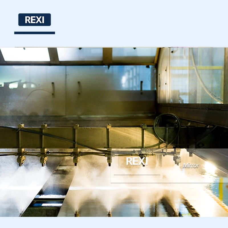 Factory Price 2mm 3mm 4mm 5mm 6mm Extra Clear Silver Mirror Glass Sheet Double Coated