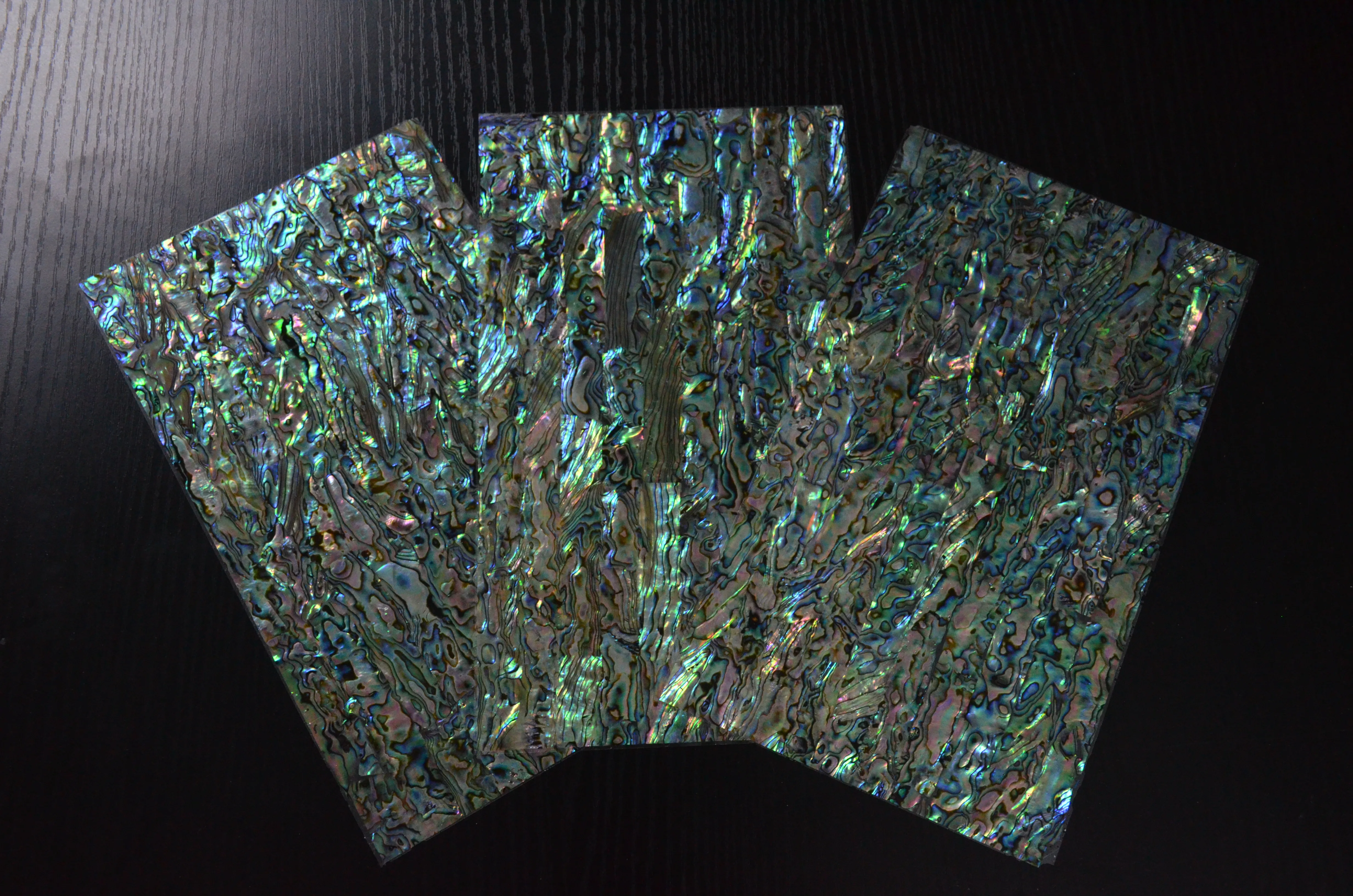 Customizable Mother of pearl shell veneer paua abalone paper laminate shell sheet DB-003