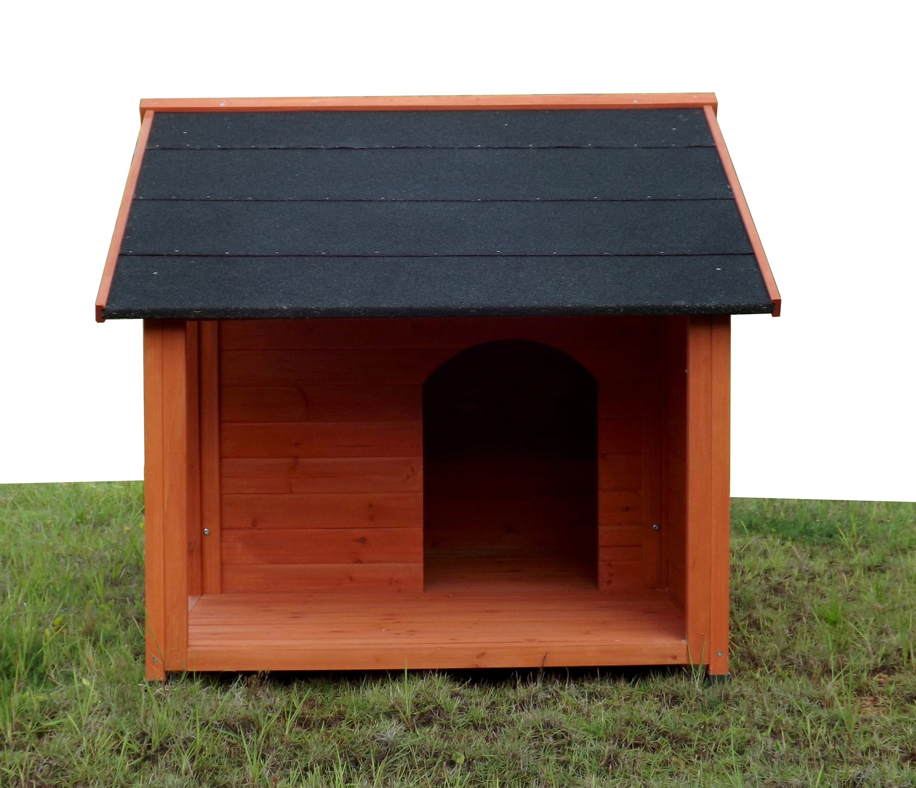 Factory Outdoor OEM brand Easy Assemble weatherproof shelter Wooden Dog Kennel With Opening Roof