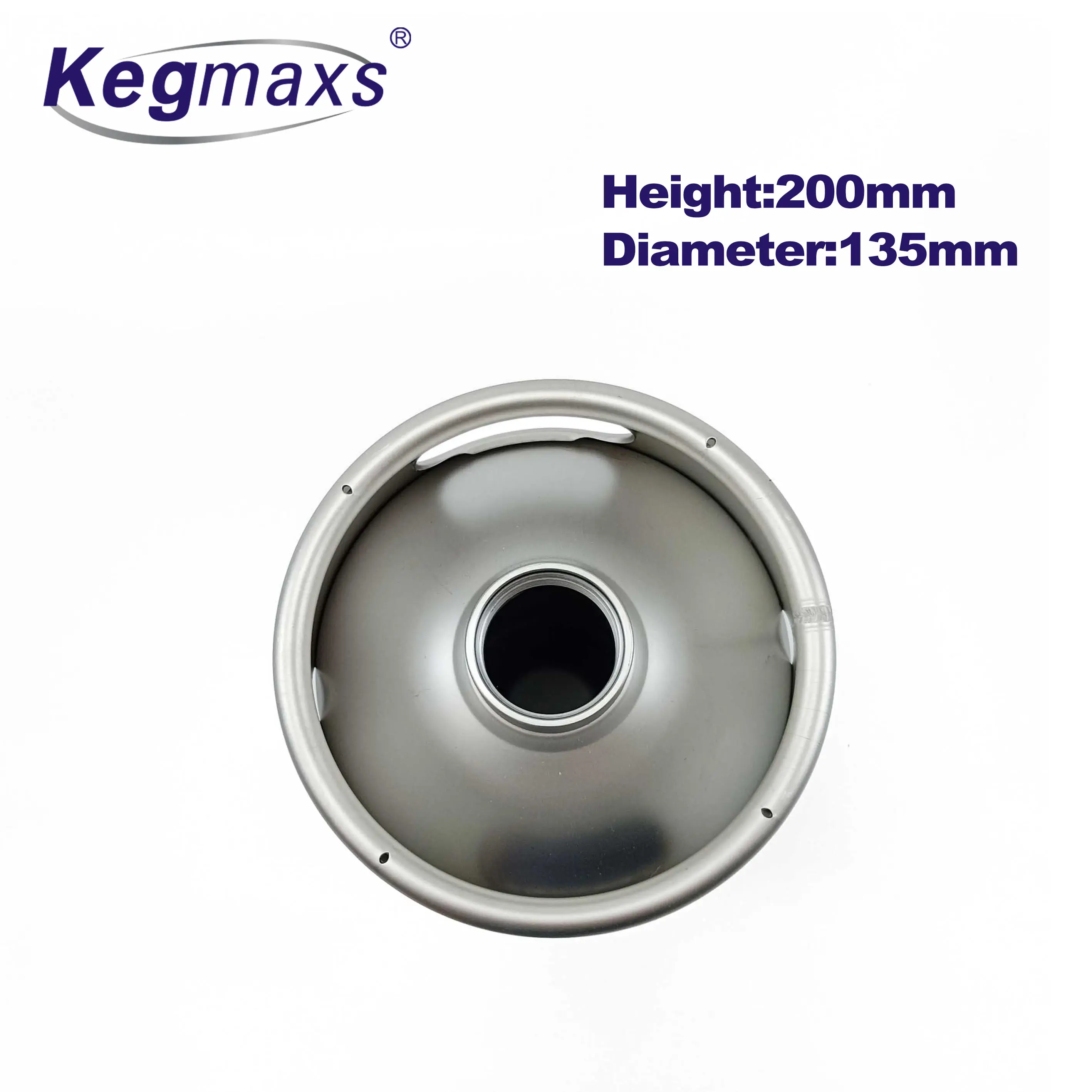 Kegmaxs Beer Growler 5L Mini Beer Keg Stainless Steel Bottle Cornelius for Beer Coffee Liquid Corny Keg Ball Lock Keg Drip Tray