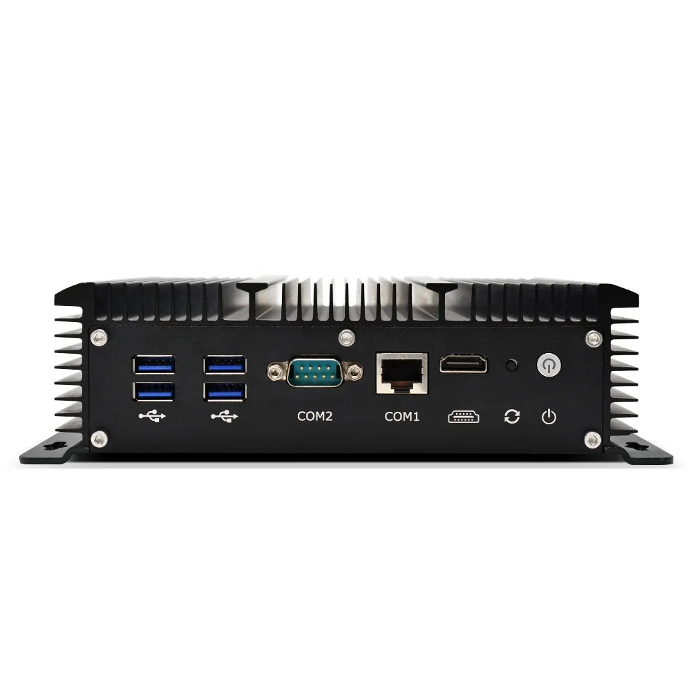 MiniTree Industrial Fanless Mini Computer Celeron 2955U 6 LAN Firewall Router Pfsense PC 2*RS232 4*USB3.0 HD 4G Module AES-NI