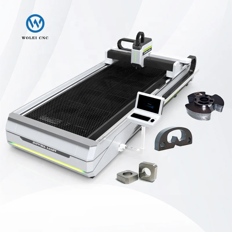 the most powerful all in one laser cutter fiber laser machine 1kw 2kw 3kw 6kw 12kw ss aluminum steel plate